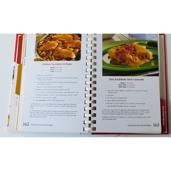 Campbell's 3 in 1: 4 Ingredients or Less Cookbook Casseroles Slow Cooker Recipes - Picture 10 of 16